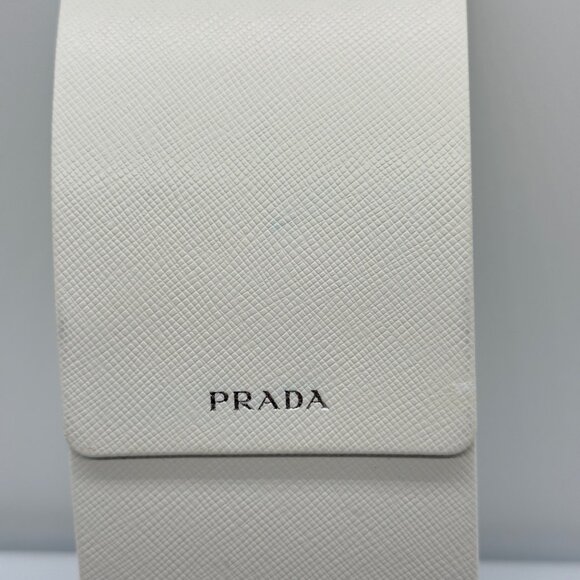 Prada Sunglasses SPR A1 3RD VAU-01T Honey Brown Tortoise Chunky Oval ** READ** - Picture 13 of 13